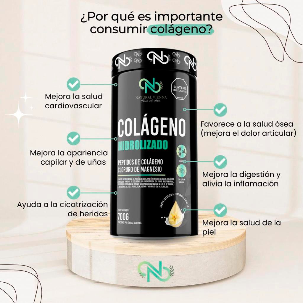 Colágeno Hidrolizado Colágeno Hidrolizado Natural Vienna